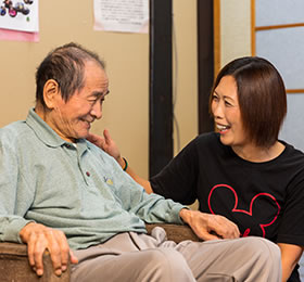 朝日の家　岡田めぐみさん